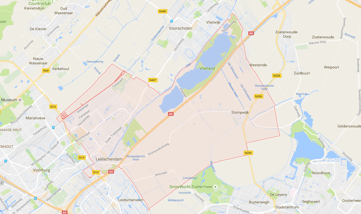 Rijlesgebied Leidschendam
